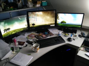 My desk